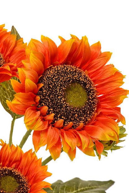 24.5" Sunflower Bush Orange
