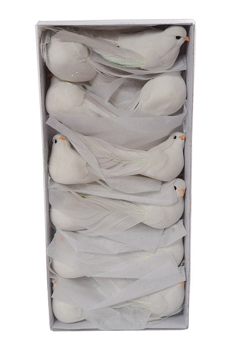 7" Dove White Pkg/12