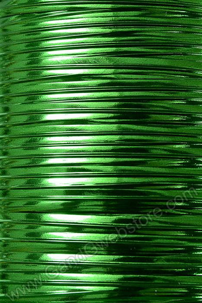 400yds Wired Twist Tie Green