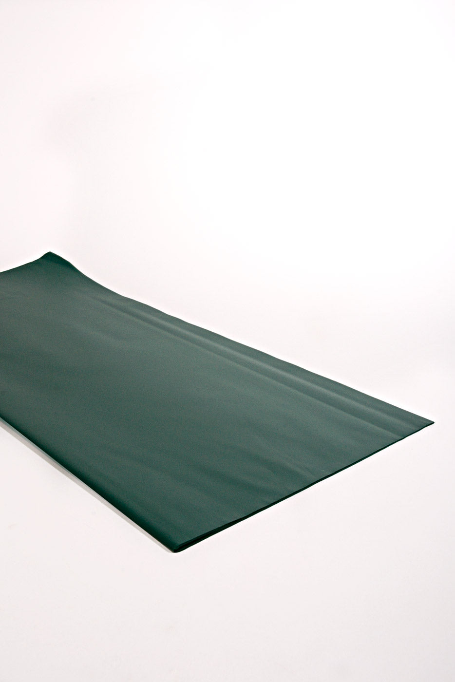 22.5" Waterproof Flower Wrapping Paper Hunter Green Pkg/20