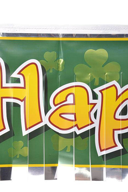5Ft Metallic Happy St Patrick&