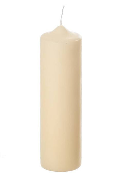 2.75" X 9" Pillar Candles Ivory