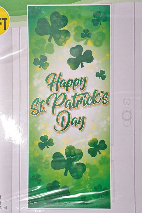 6ft Happy St Patrick&