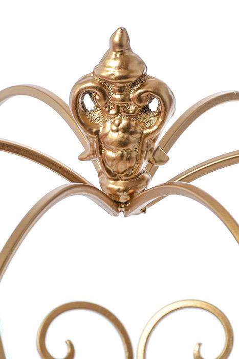 13" Metal Crown Gold