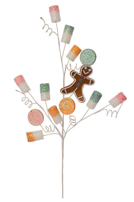 28" Marshmallow Spray Multi Color