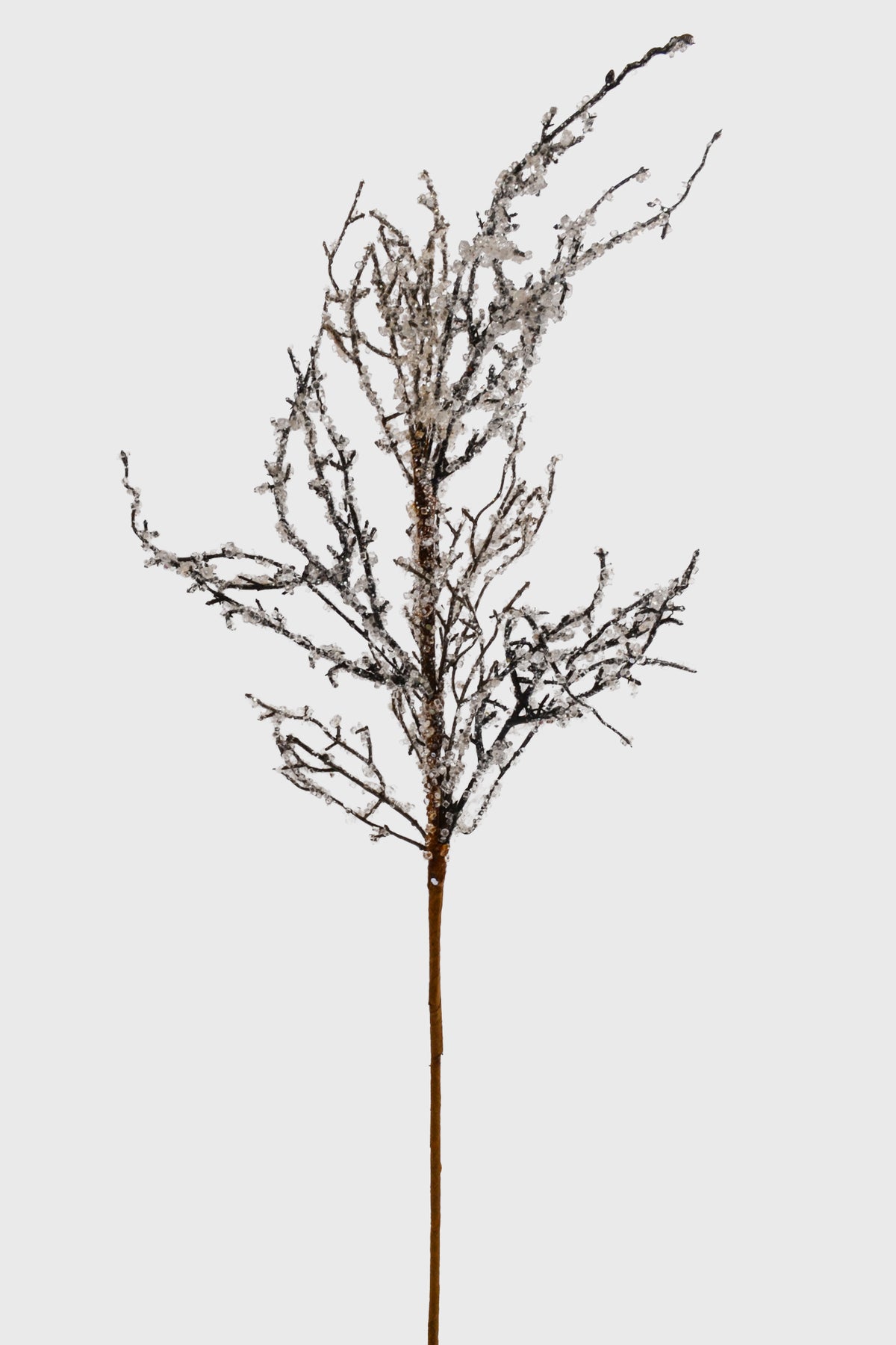 30" Ice Twig Spray White/Natural