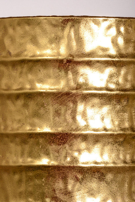 35"/48" Metal Vase Gold Set/2