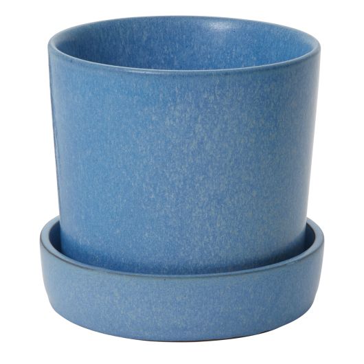 6.75" X 6.5" Watson Pot Blue