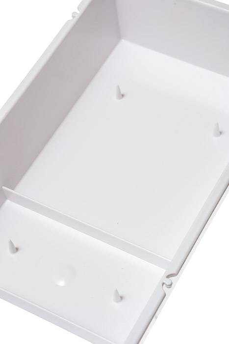 16" Rectangle Container White