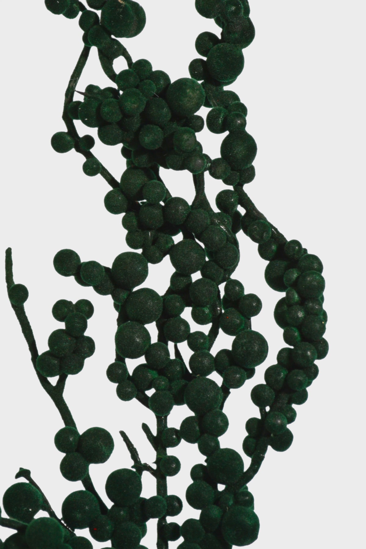 30" Velvet Berries Stem Dark Green