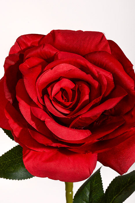 26" Silk Rose Spray Red