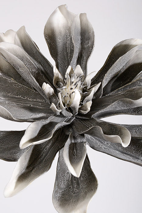 36" Foam Dahlia Stem Grey