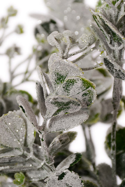 17" Snow Eucalyptus Bush Green