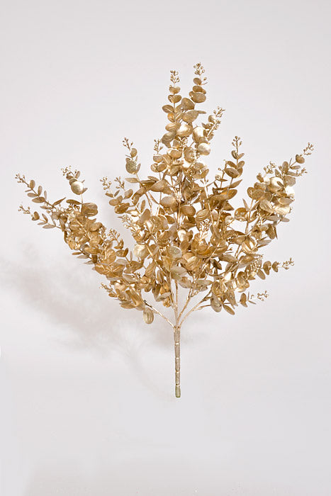 20" Eucalyptus W/Glitter Champagne