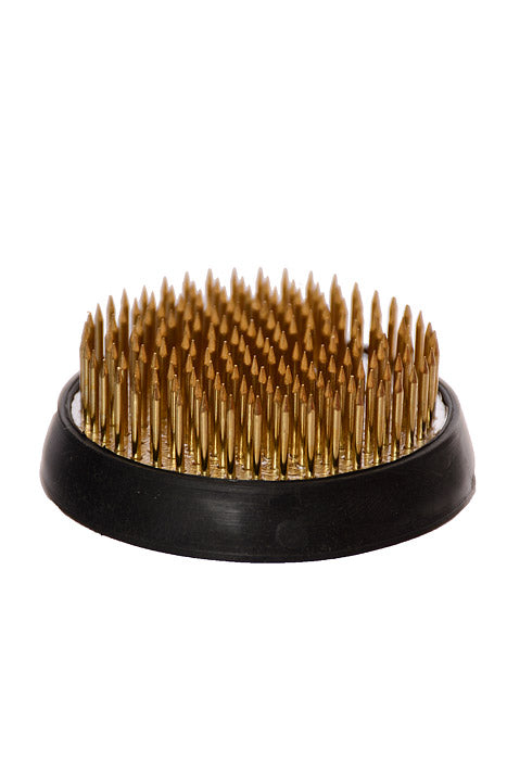 2.5&quot; Round Pin Frog Gold/Black