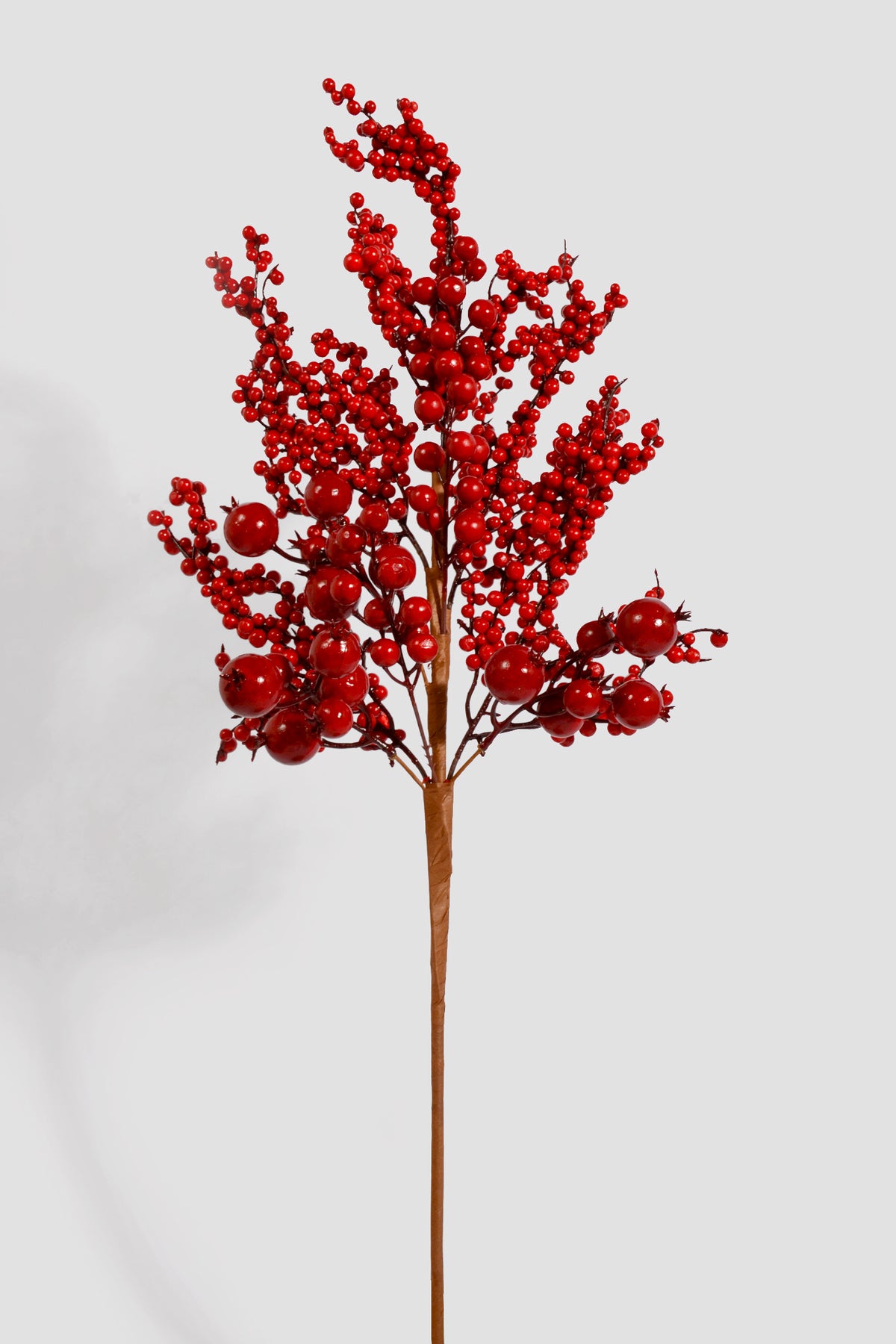28" Mixed Berries Spray Red