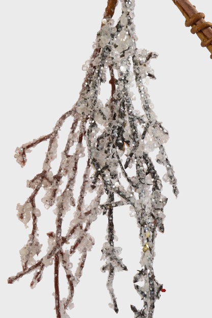 6Ft Ice Twig Garland White/Natural