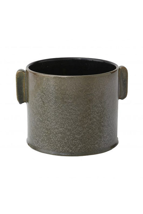7" X 8.75" Clark Pot Dark Green