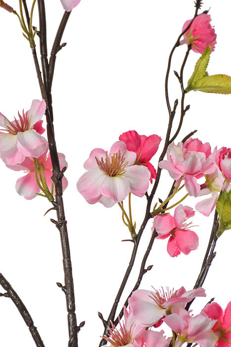 51" Silk Cherry Blossom Spray Pink