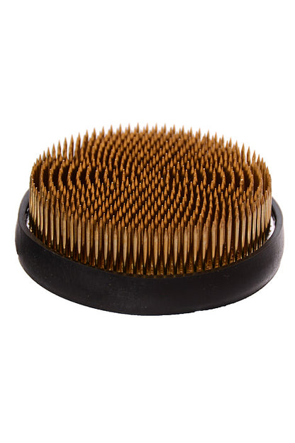 3.75&quot; Round Pin Frog Gold/Black