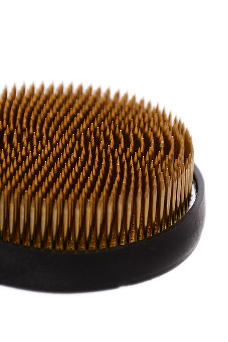 3.75&quot; Round Pin Frog Gold/Black