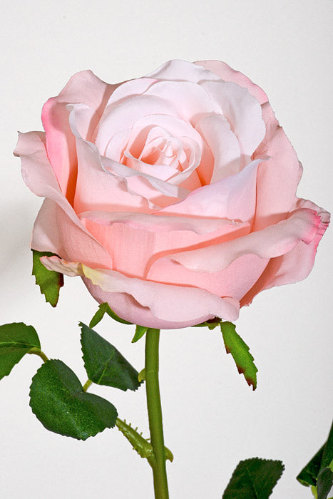 24.5" Silk Rose Spray Sunset