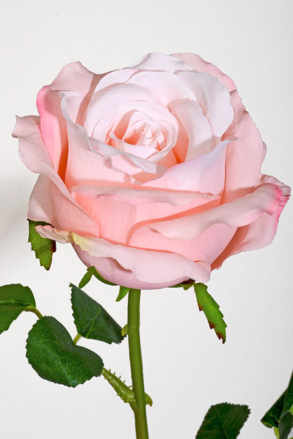 24.5" Silk Rose Spray Sunset