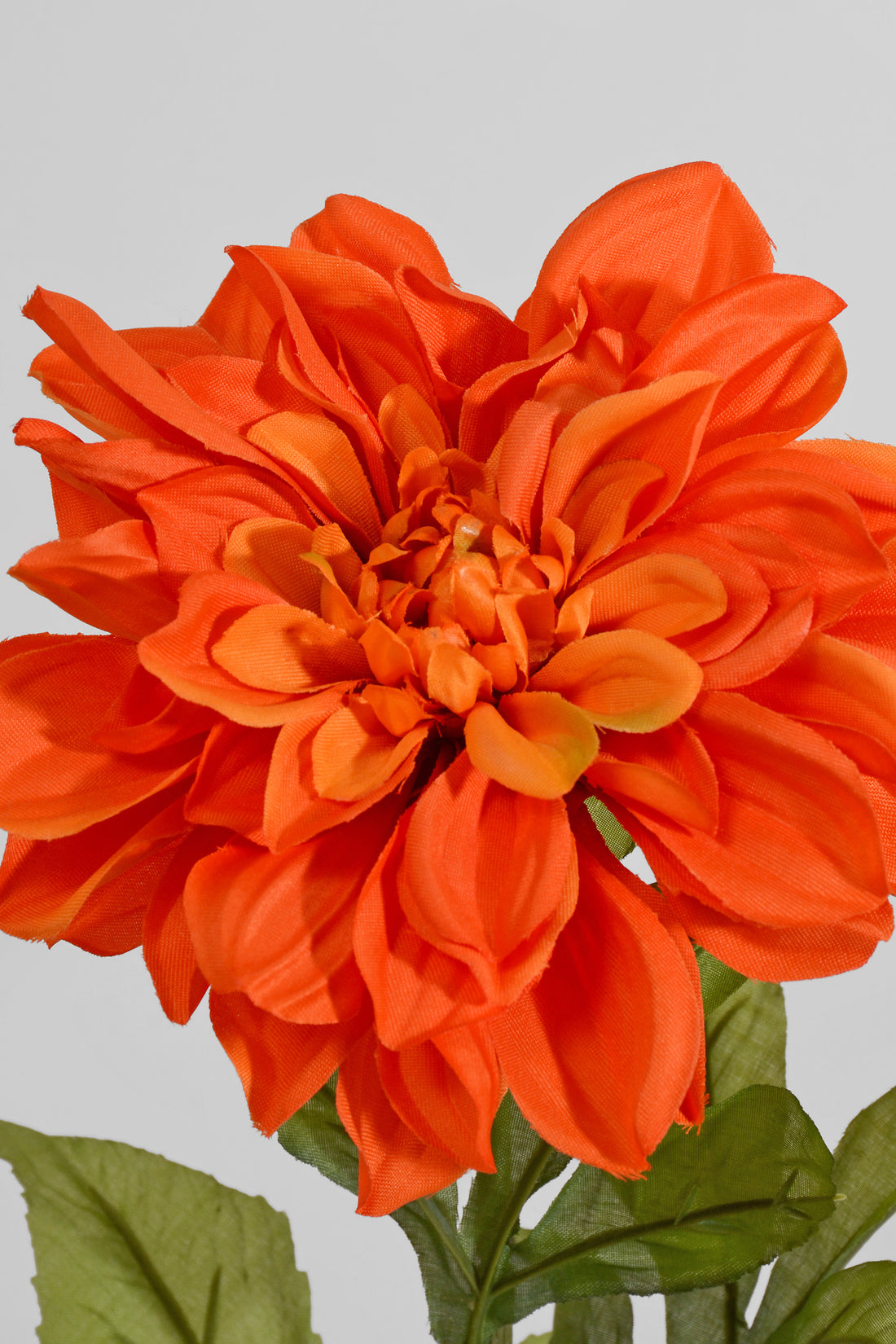 29" Silk Dahlia Spray Orange