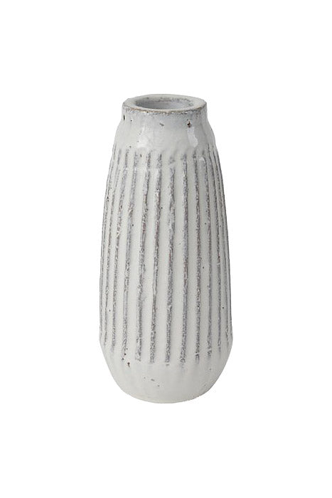 5" X 11.75" Kanab Vase White