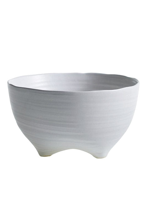 9" X 5" Taliah Bowl White
