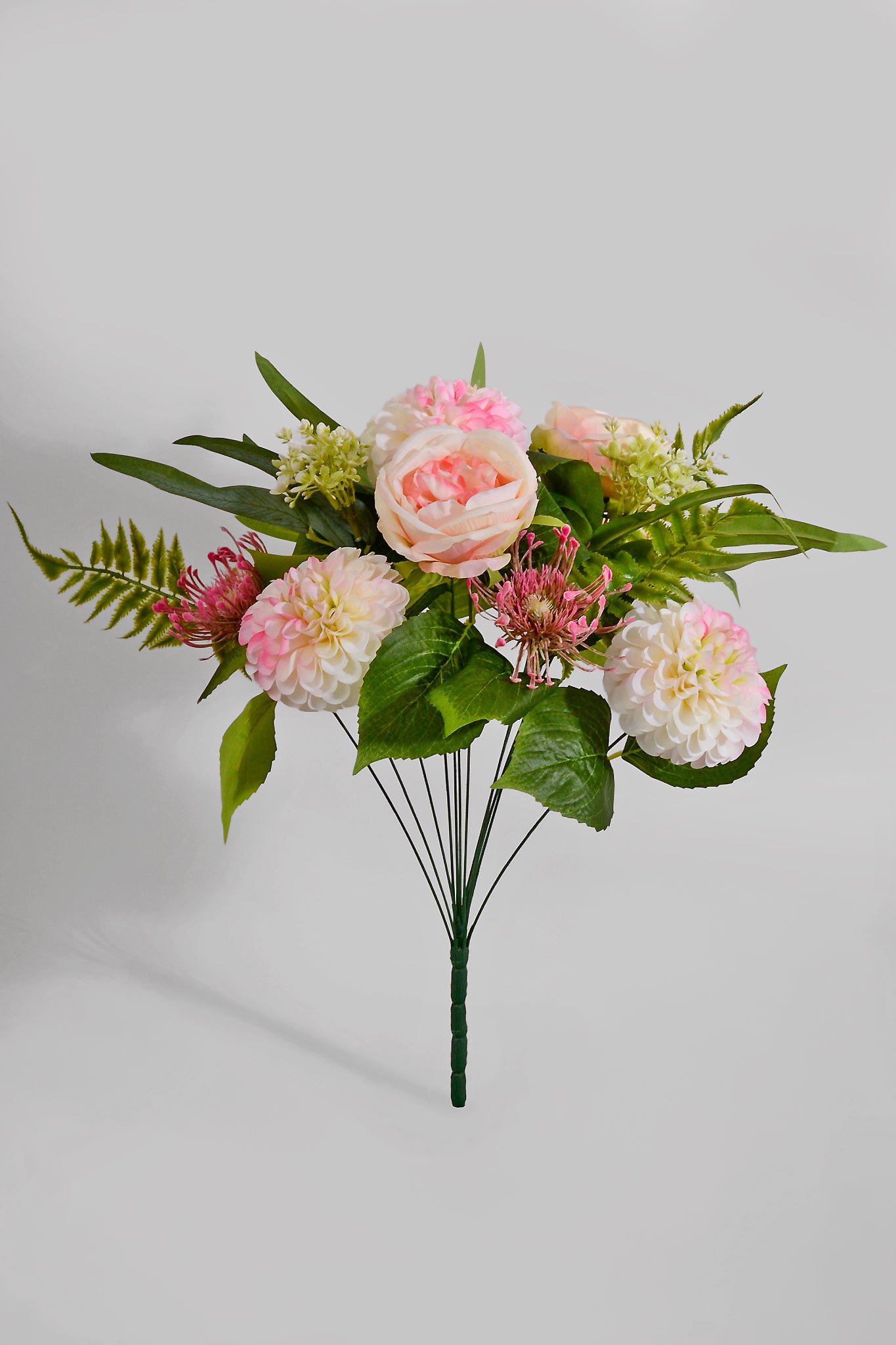 20" Silk Rose Dahlia Bush Pink