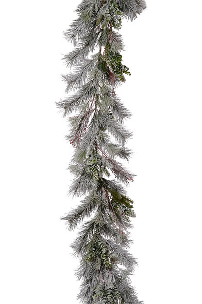 6Ft Pine Eucalyptus Garland Green