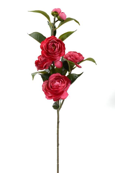 29.5" Silk Camellia Spray Beauty