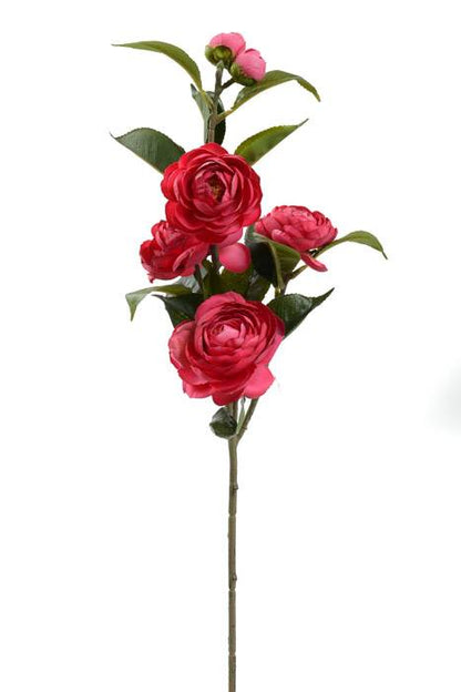 29.5" Silk Camellia Spray Beauty