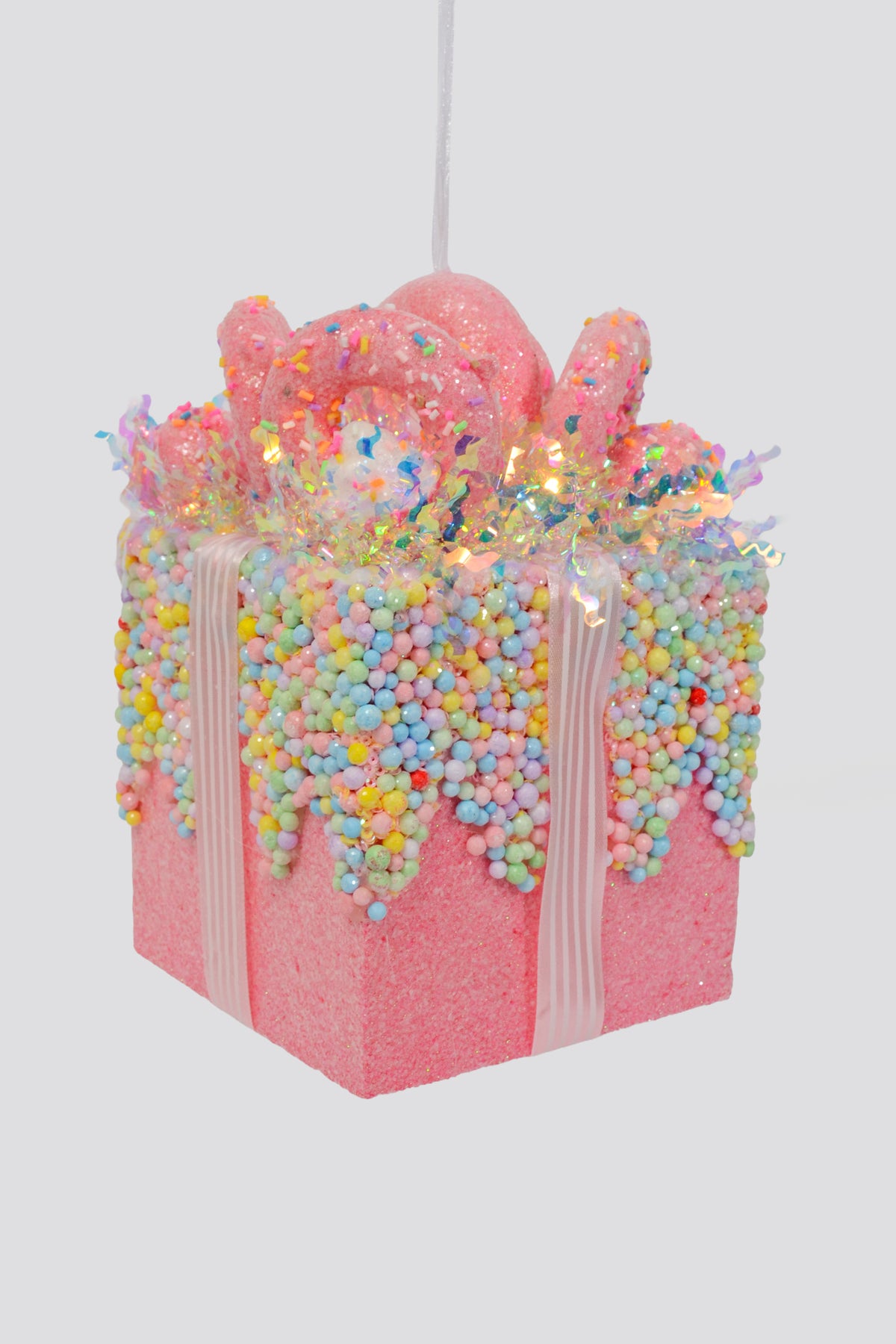 8.75" Foam Gift Box Pink