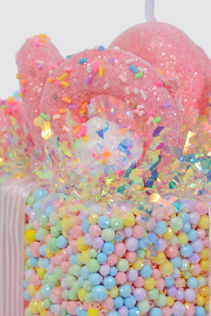8.75" Foam Gift Box Pink