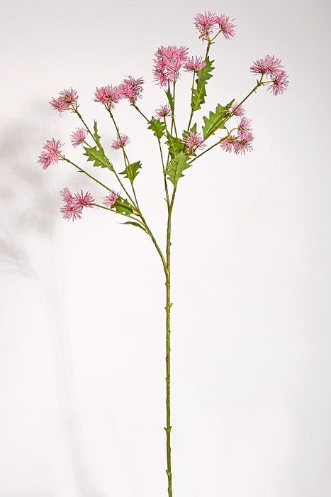 35" Artificial Onion Flower Spray Purple