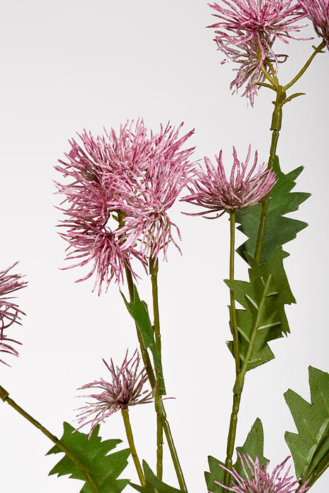 35" Artificial Onion Flower Spray Purple