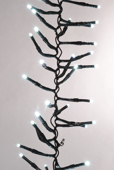 33Ft 1000 Light Led Cluster Garland Cool White