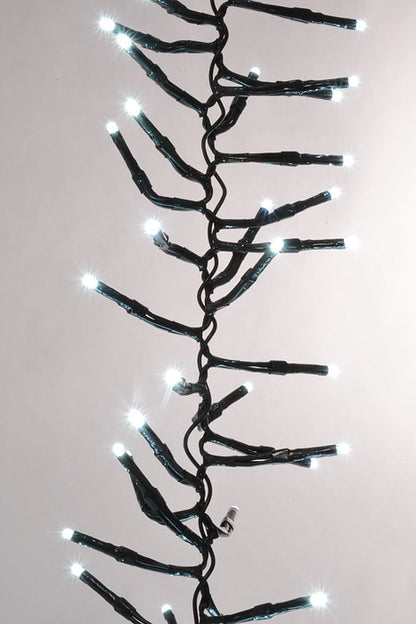33Ft 1000 Light Led Cluster Garland Cool White
