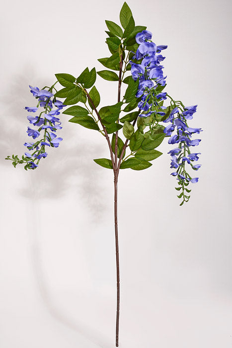 36.6" Silk Wisteria Spray Purple