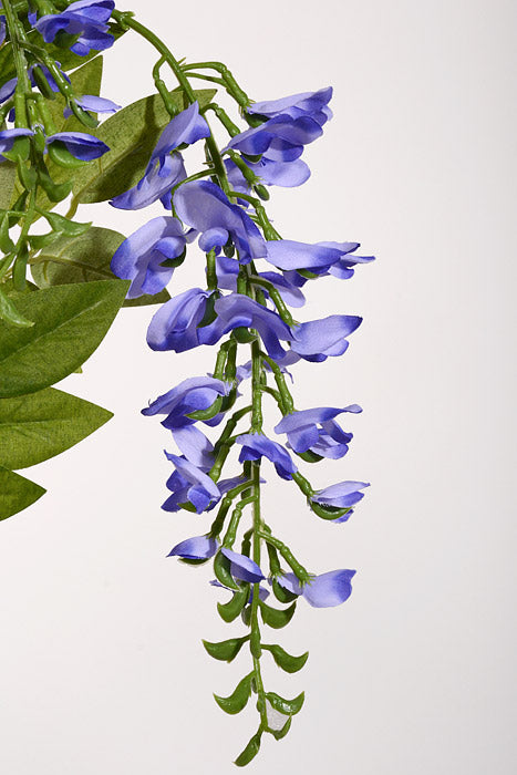 36.6" Silk Wisteria Spray Purple