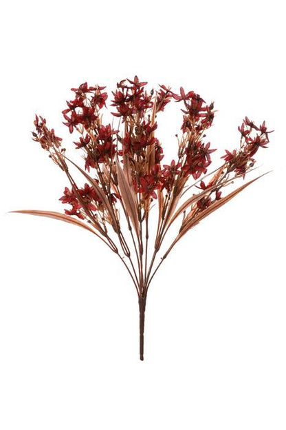 17" Tweedia Bush Burgundy