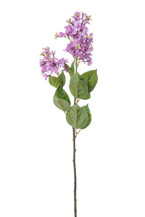 28.5" Silk English Lilac Spray Lilac/two Tone