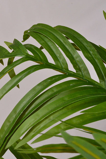 6Ft Artificial Royal Palm In Pot Green