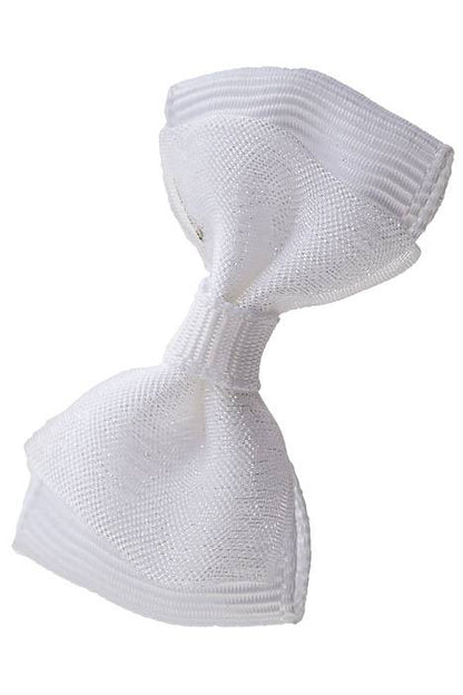 1.75" Ribbon Bow (pkg/12) White