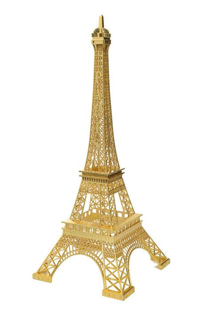 24.5" Metal Eiffel Tower Gold