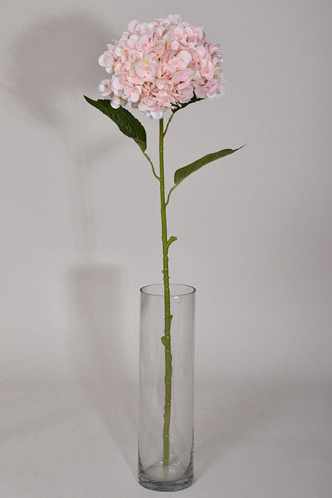 32" Silk Hydrangea Spray Light Pink
