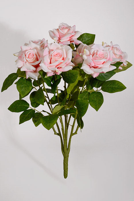 23" Silk Rose Bush Pink