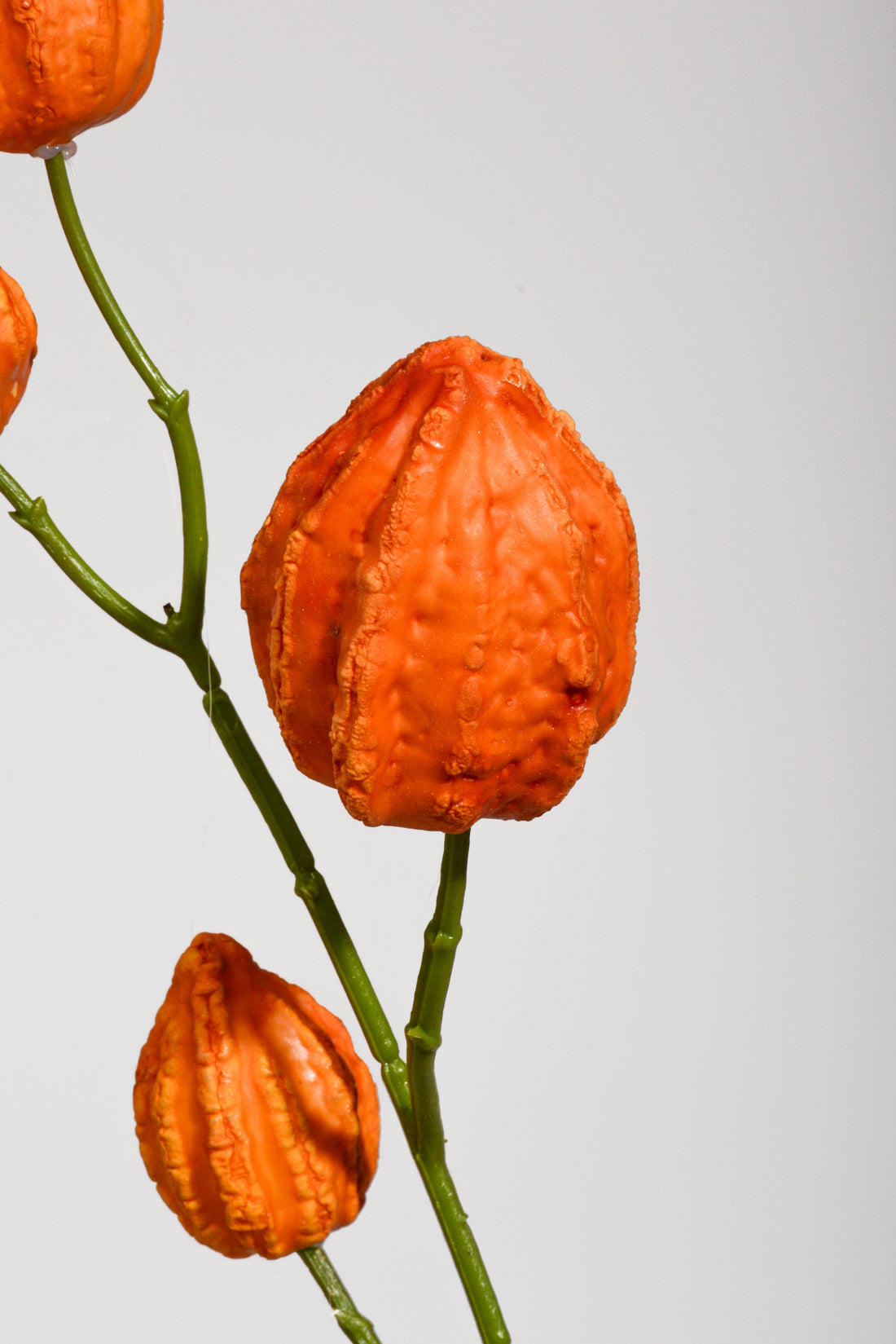 31.5" Artificial Japanese Lantern Spray Orange